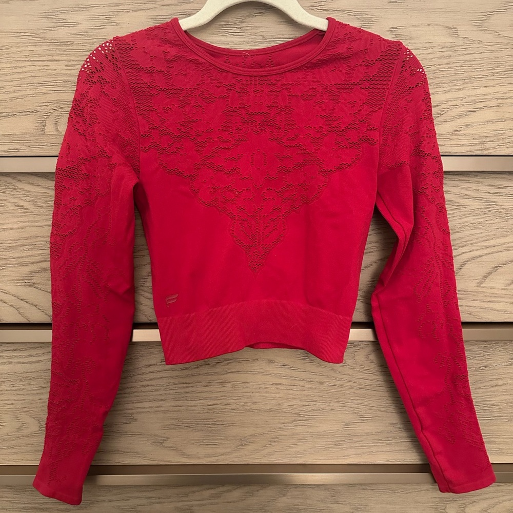 Fabletics Stretchy Long Sleeves Women's workout Top